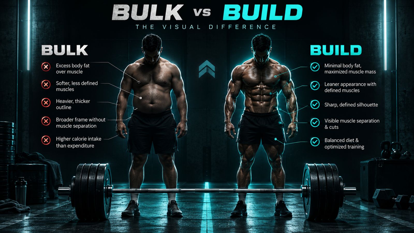 Bulk vs Build: The Visual Difference